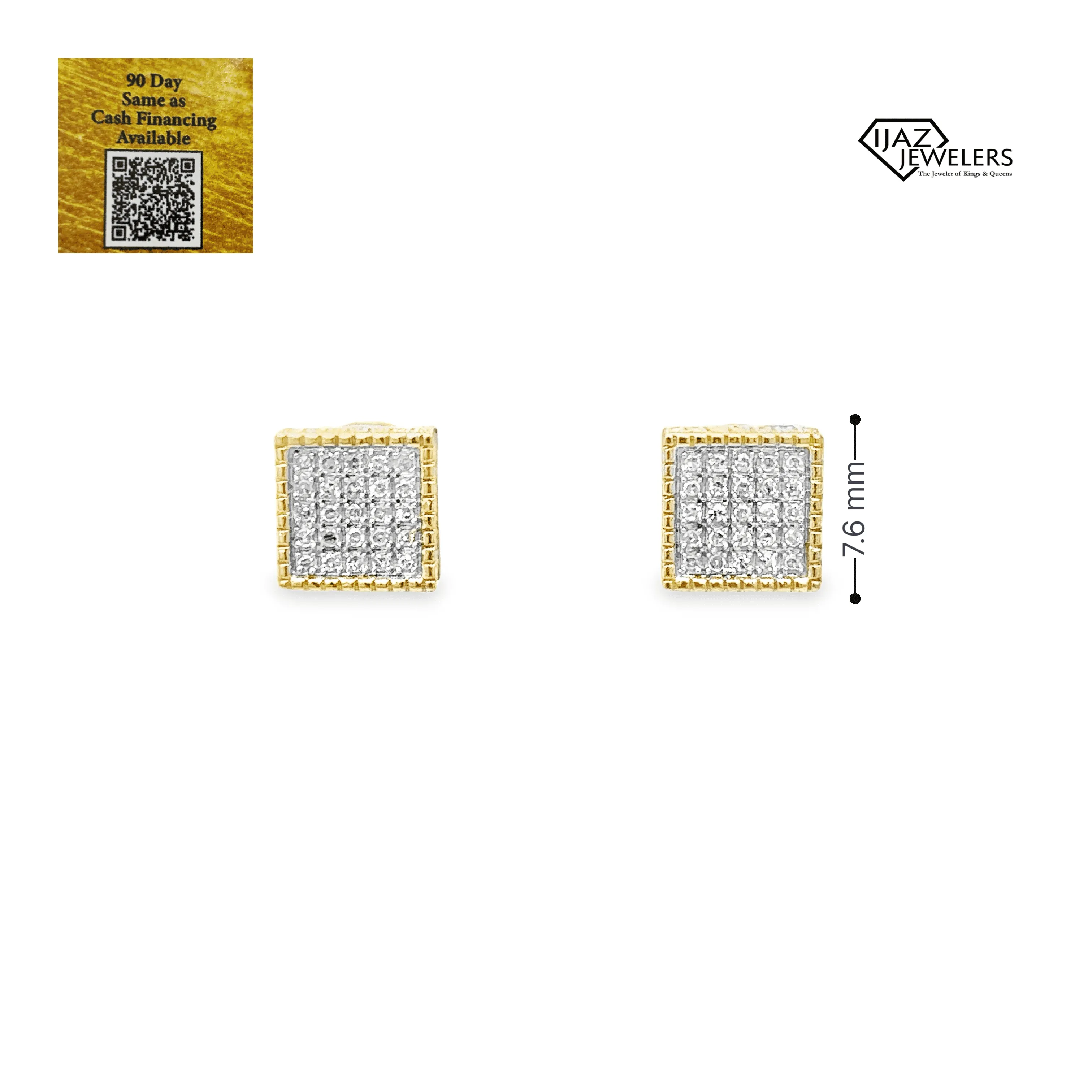 10K Gold 0.15 CTW Diamond Earrings