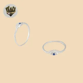 (2-5078-1) 925 Sterling Silver - Evil Eye Ring