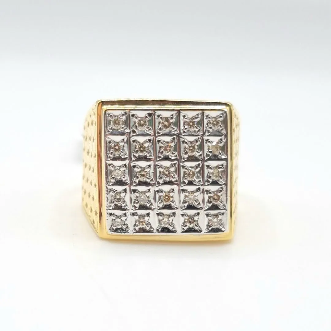 .70ctw Square Diamond Men’s Ring