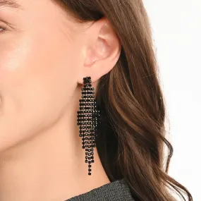 Accessorize London Women's Waterfall Statement Drop Earrings