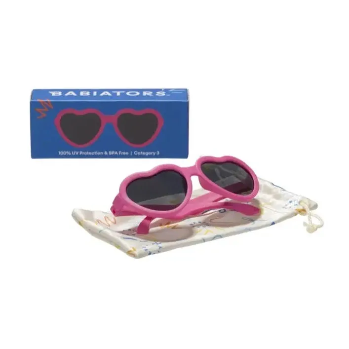 Babiators Original Hearts Sunglasses - Pink