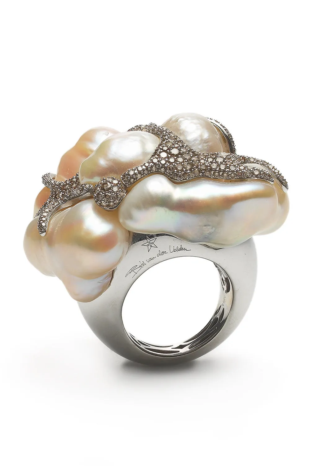 Baroque Pearl Ring