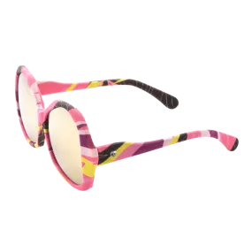 【BAUHINIA】Hand-made 100% Silk-wrapped Sunglasses with Crystals UV400