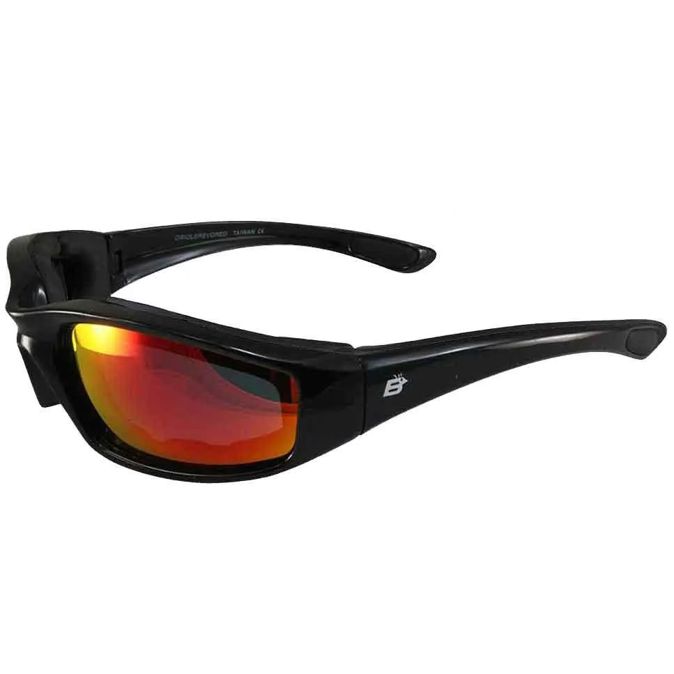 Birdz Eyewear - Oriole Mirrored Padded Sunglasses