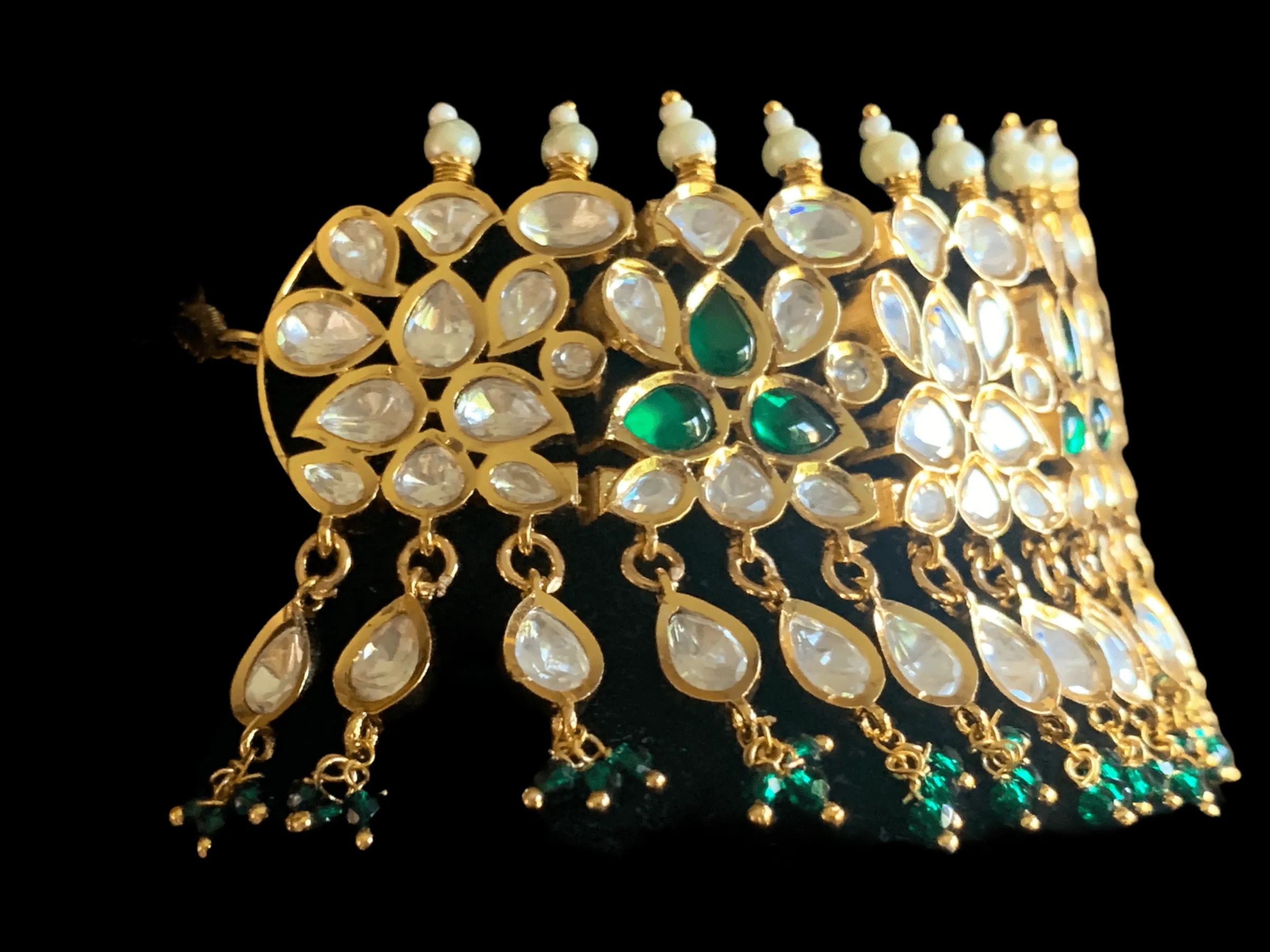 BR57 Kirti bridal choker with earrings ( READY TO SHIP)