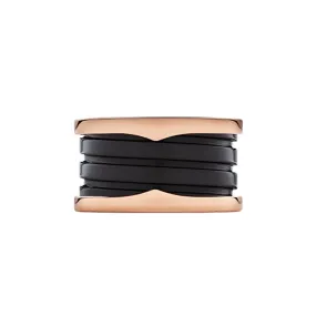 Bulgari B.Zero1 4-Band Ring in 18k Rose Gold