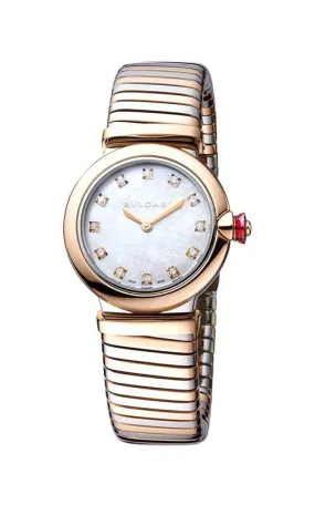 Bulgari Lvcea Tubogas Ladies Quartz Watch 102952