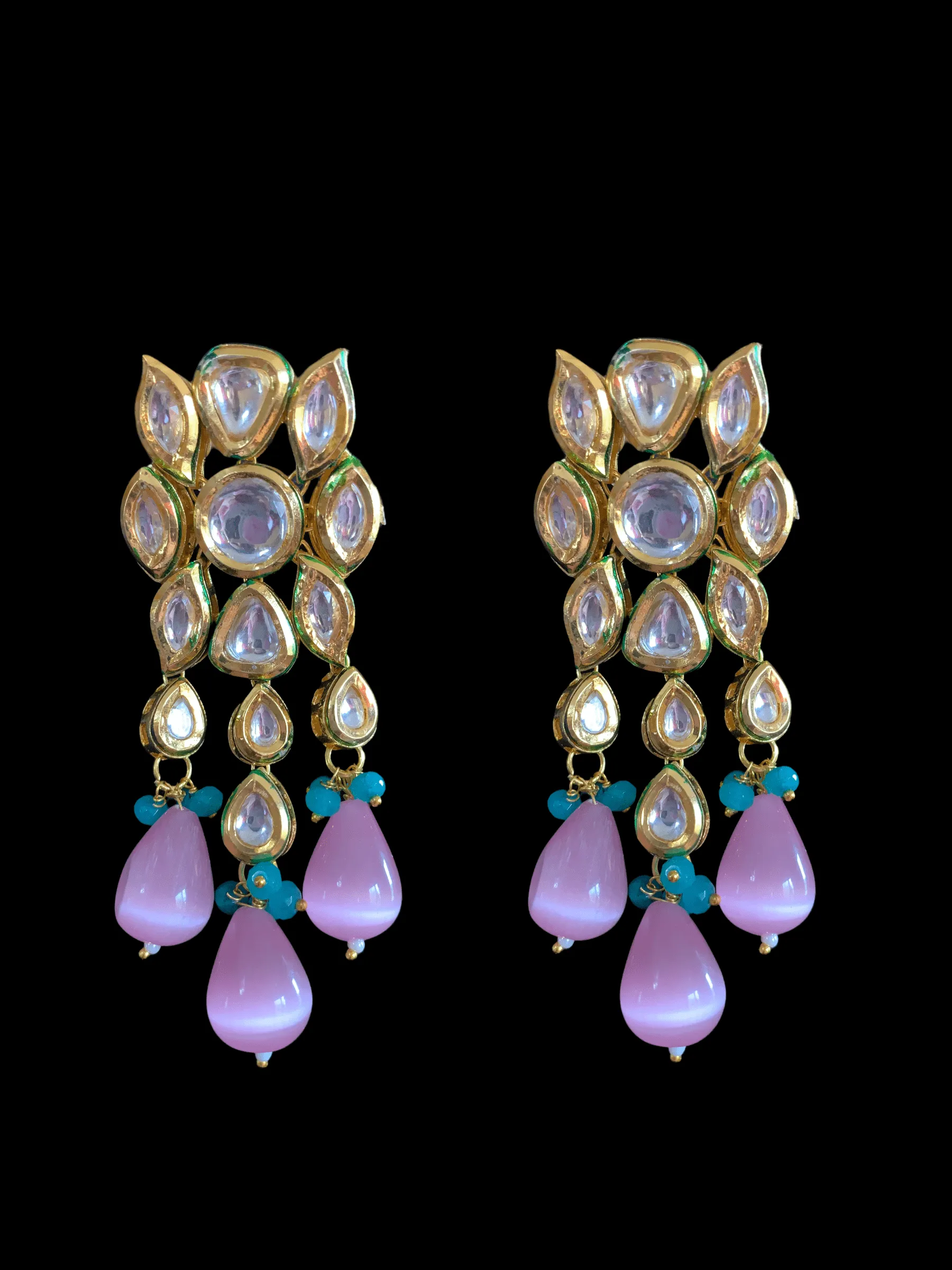 C75 Nikita high quality kundan choker with earrings ( SHIPS IN 4 WEEKS )