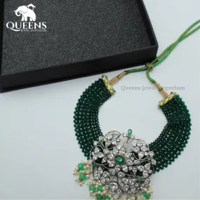 CHINMAYI CHOKER GREEN