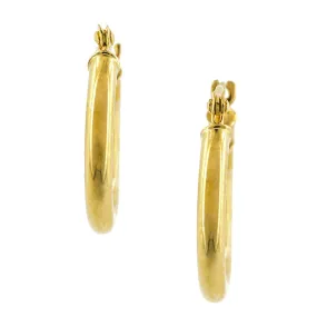 Classic Gold Hoop Earrings