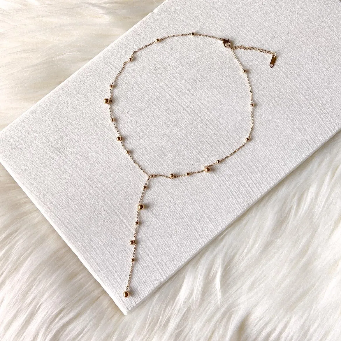 Coco Lariat Necklace - LAST CHANCE!