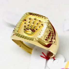 Crown Men’s Ring 18K Gold