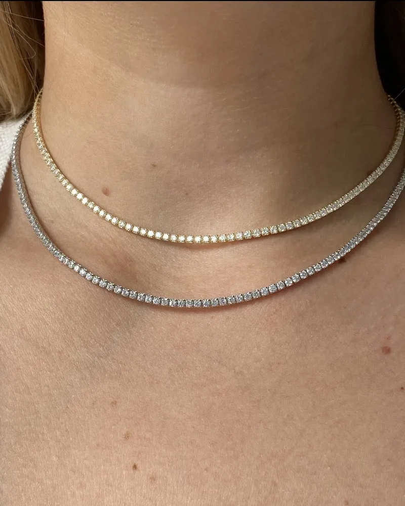 CZ Tennis Choker