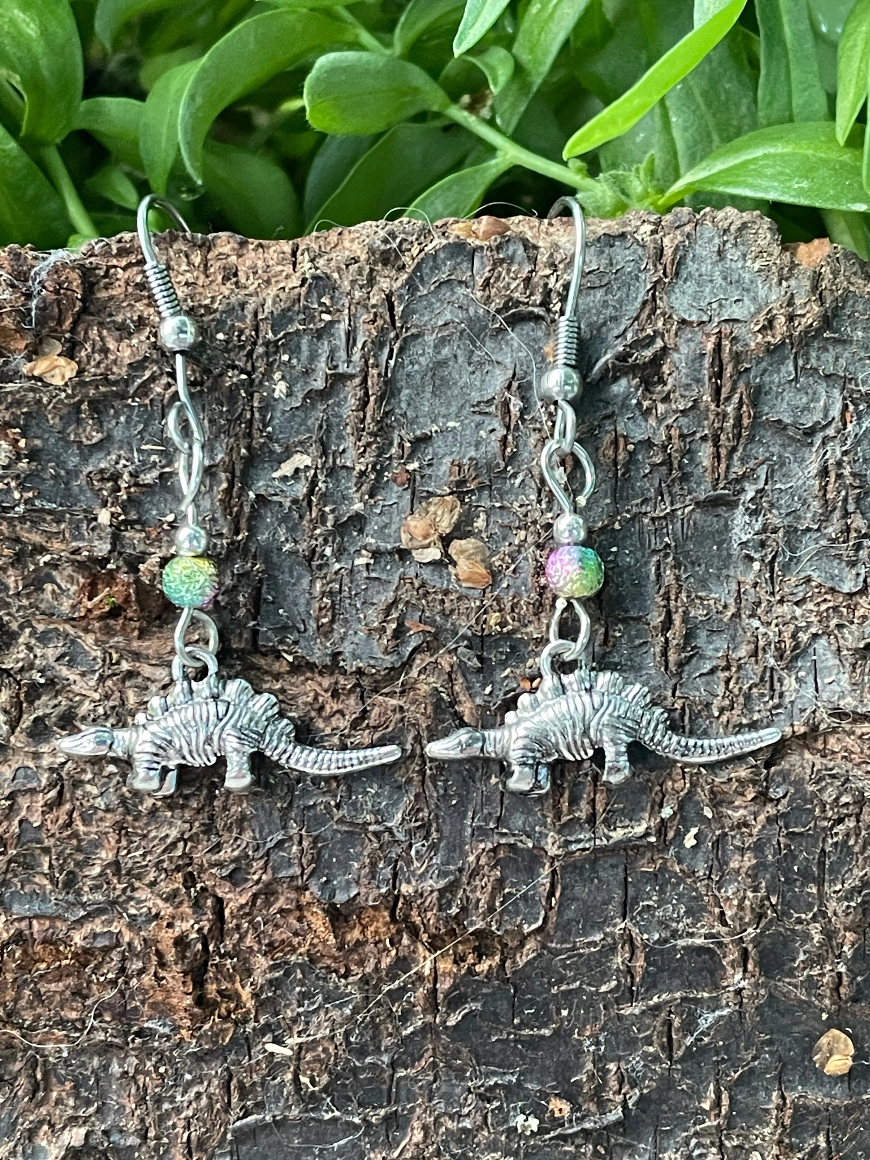 Dinosaur Earrings