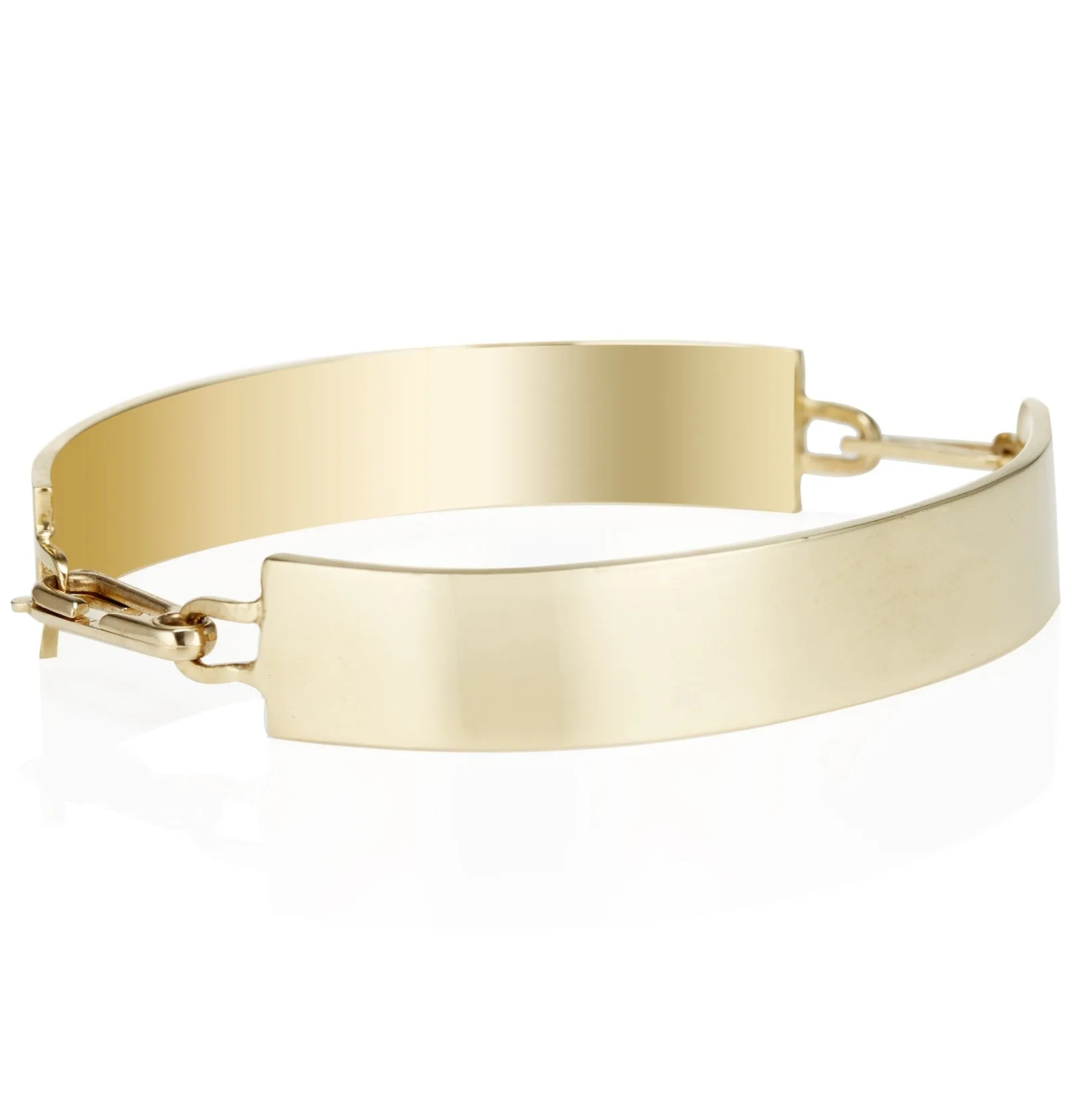 Double ID Chain Bangle