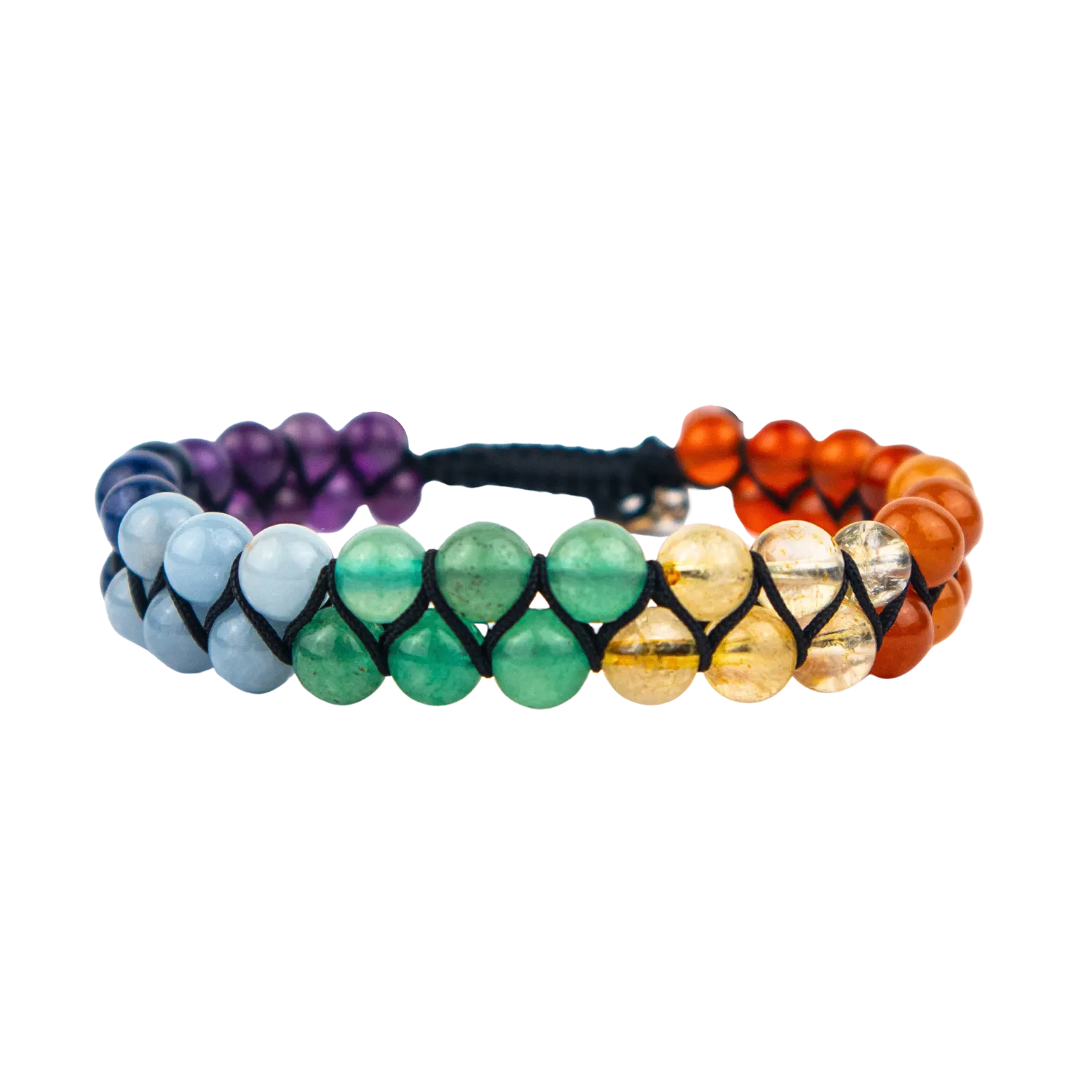 Double Strand Chakra Bracelet