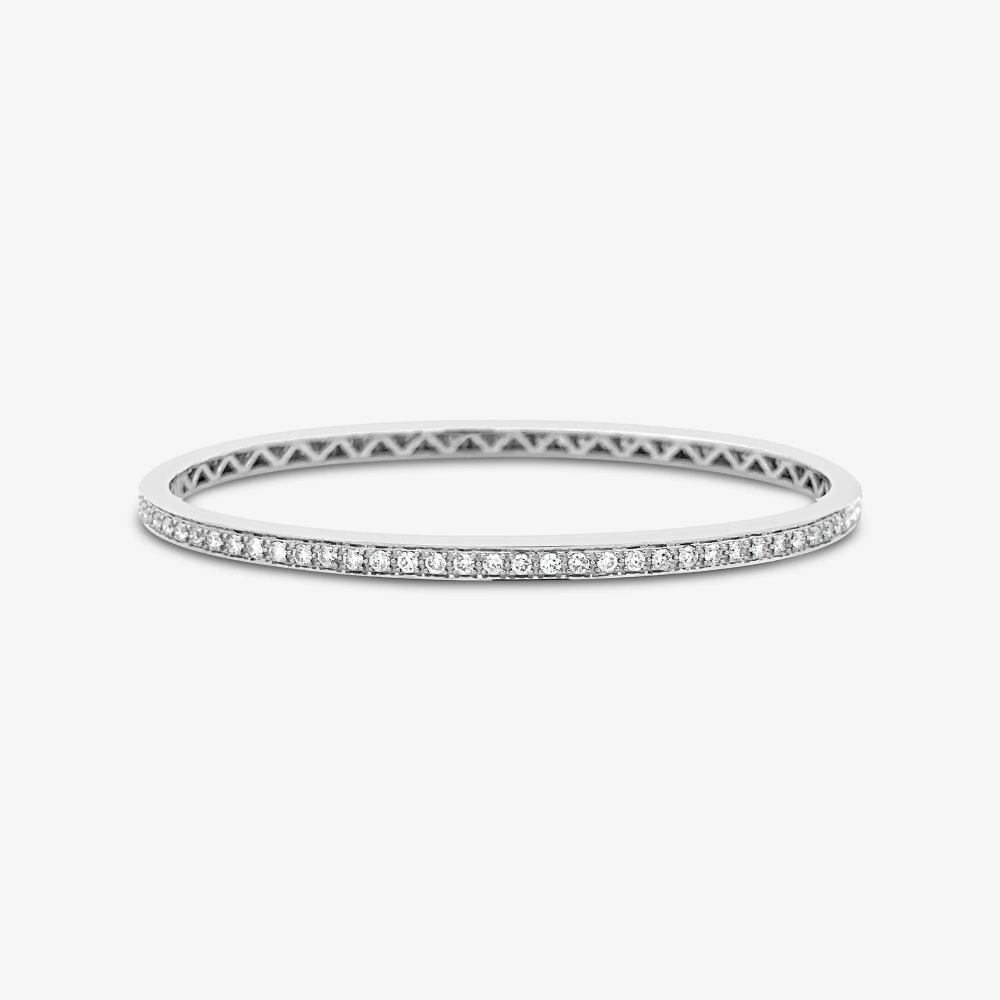 Eternity Diamond Bangle Bracelet