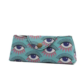 Evil eye printed sunglasses cover