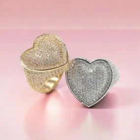 Gleaming Love Bubble Ring