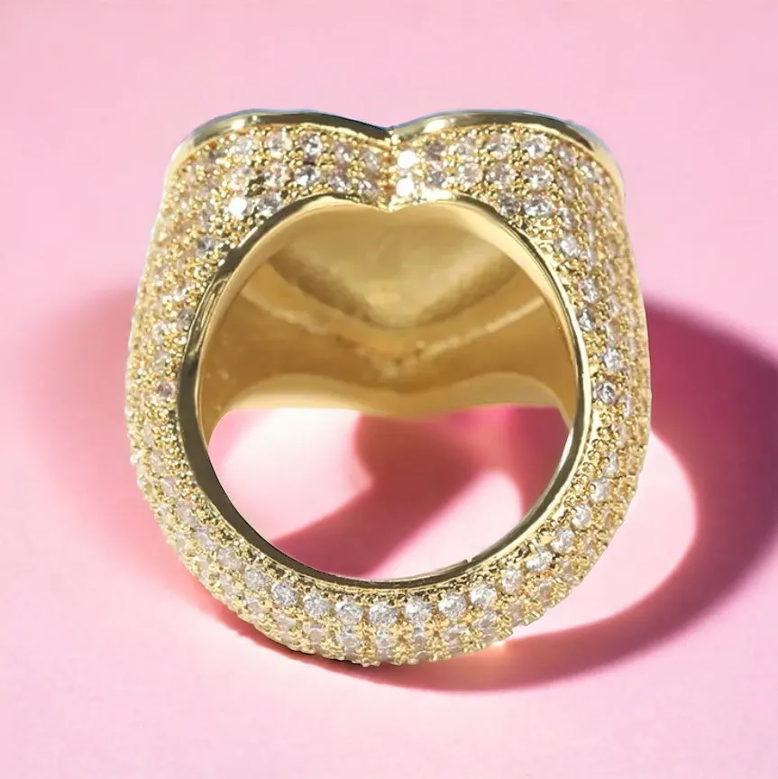 Gleaming Love Bubble Ring