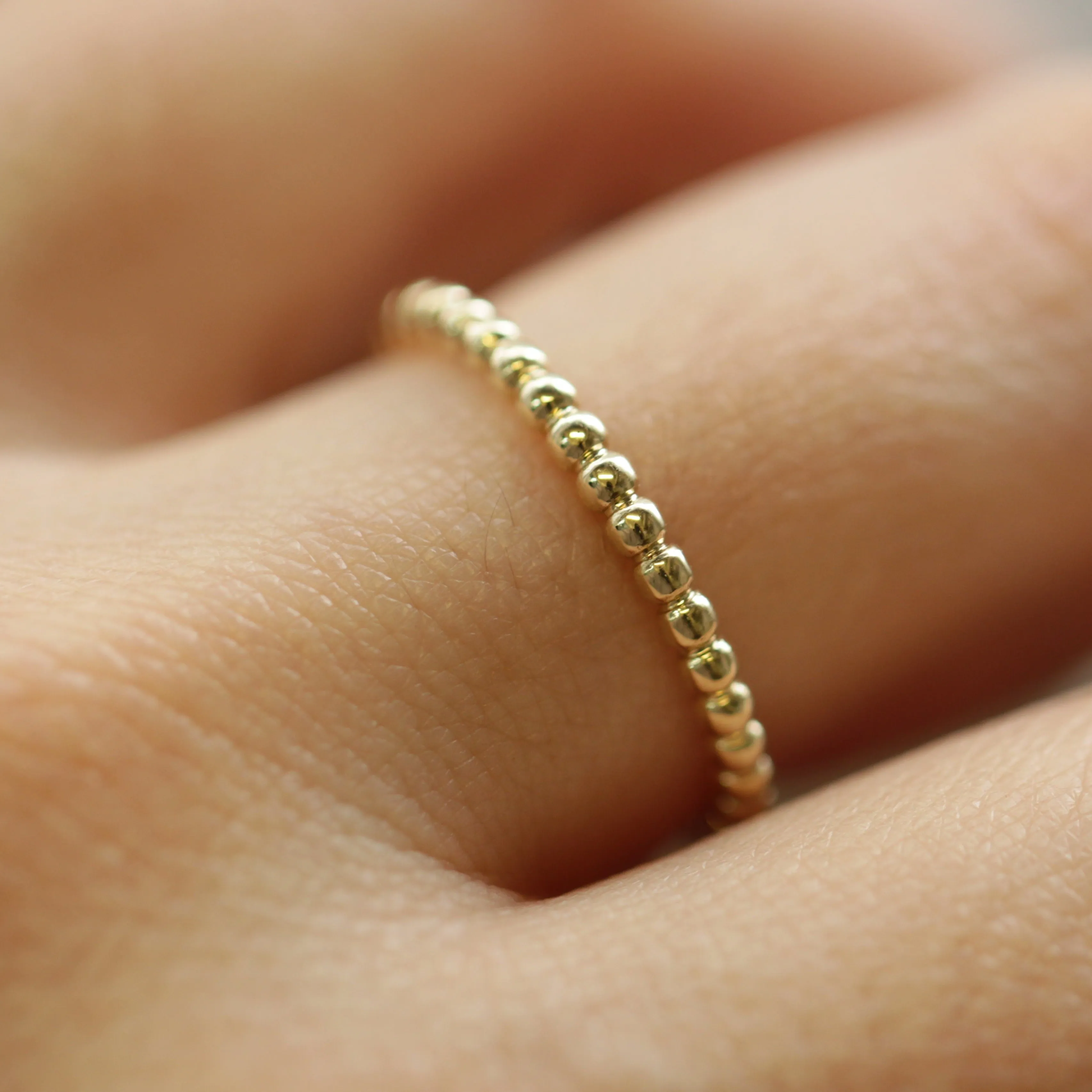 Gold Dots Ring