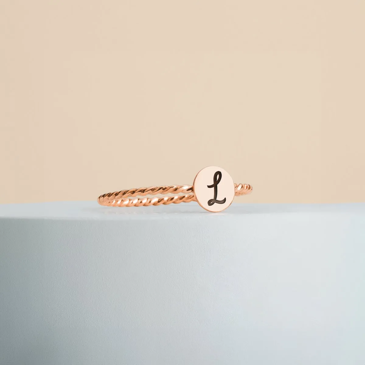 Initial Braided Rope Ring