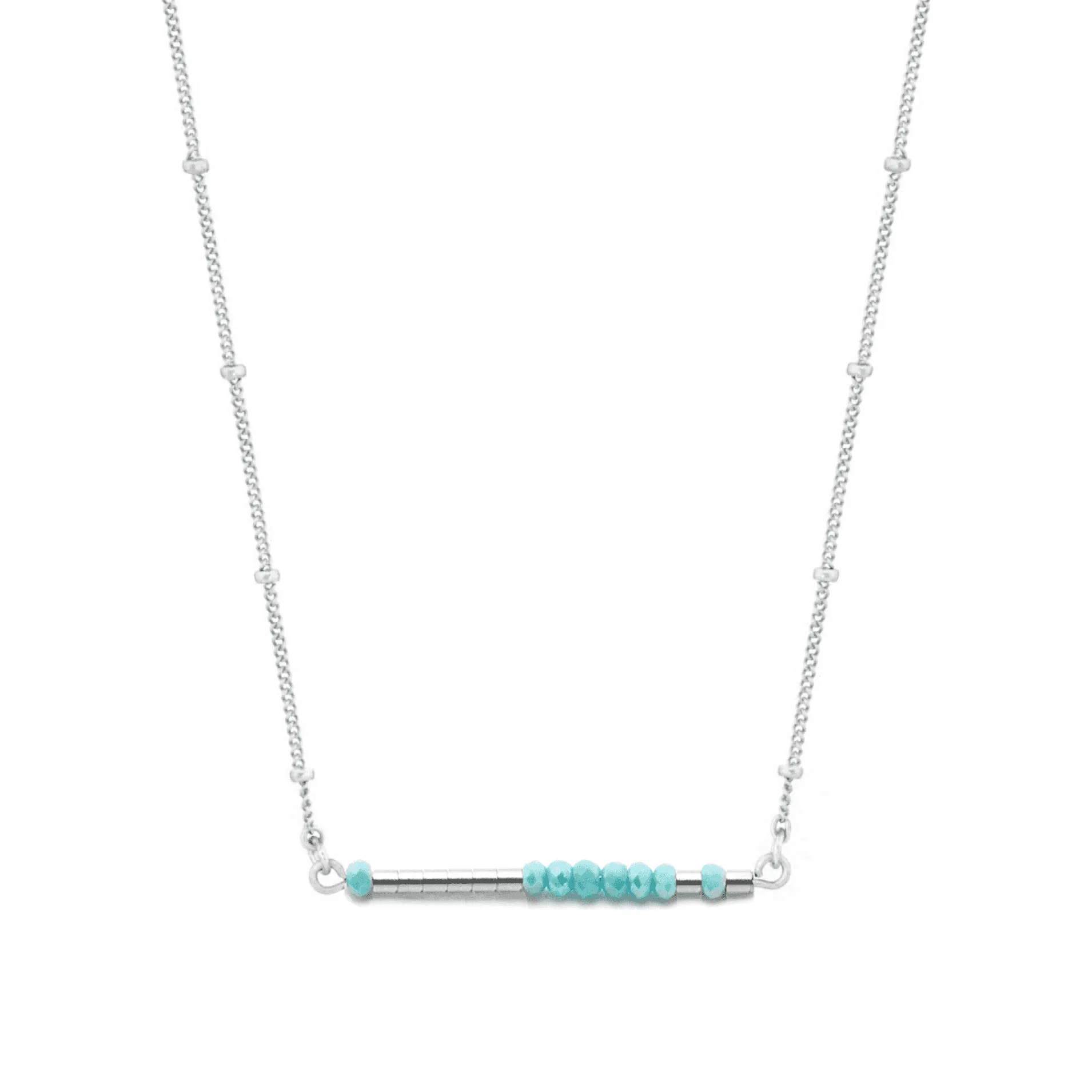 LAURA - MORSE CODE NECKLACE