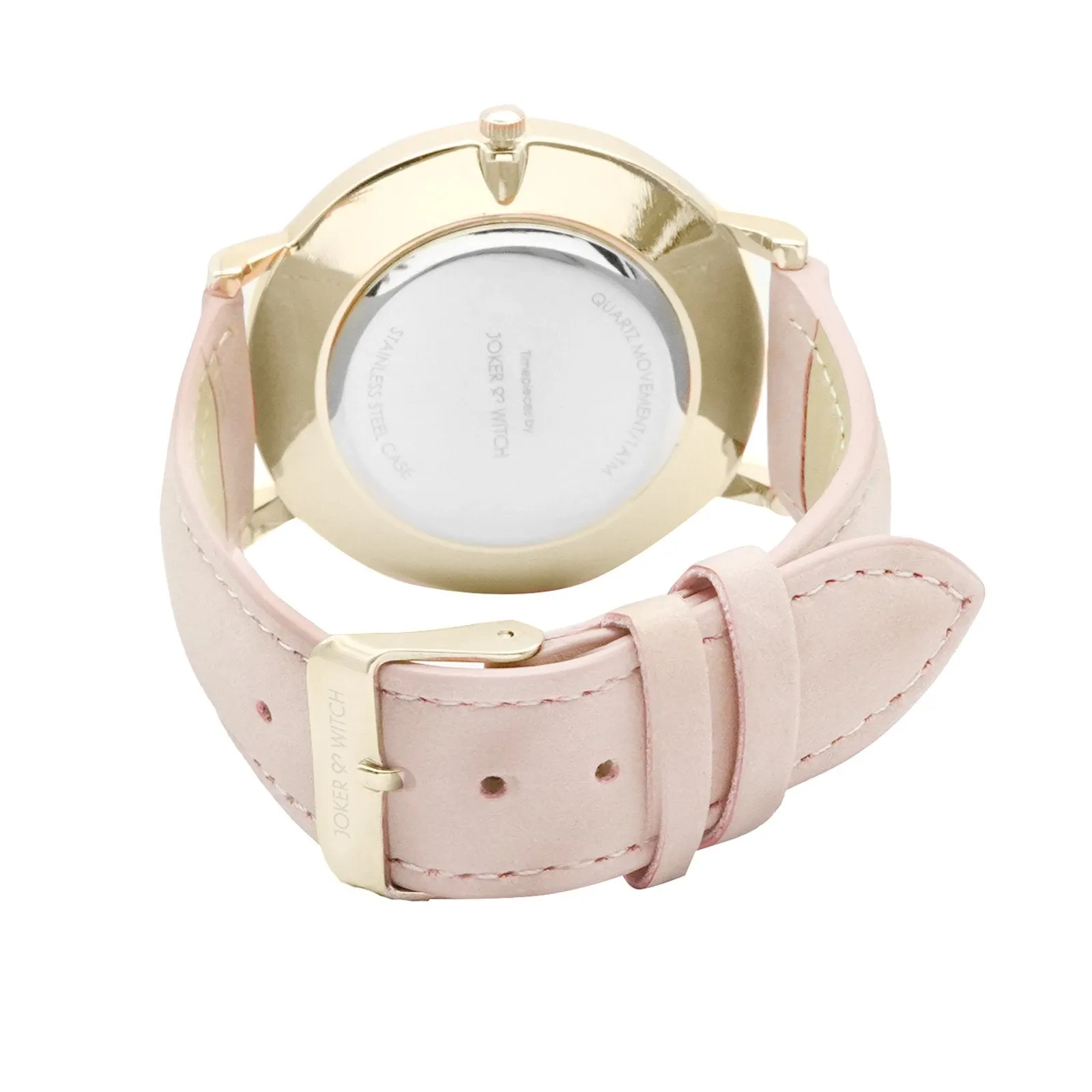 Mallory Blush Pink Watch Bracelet Stack