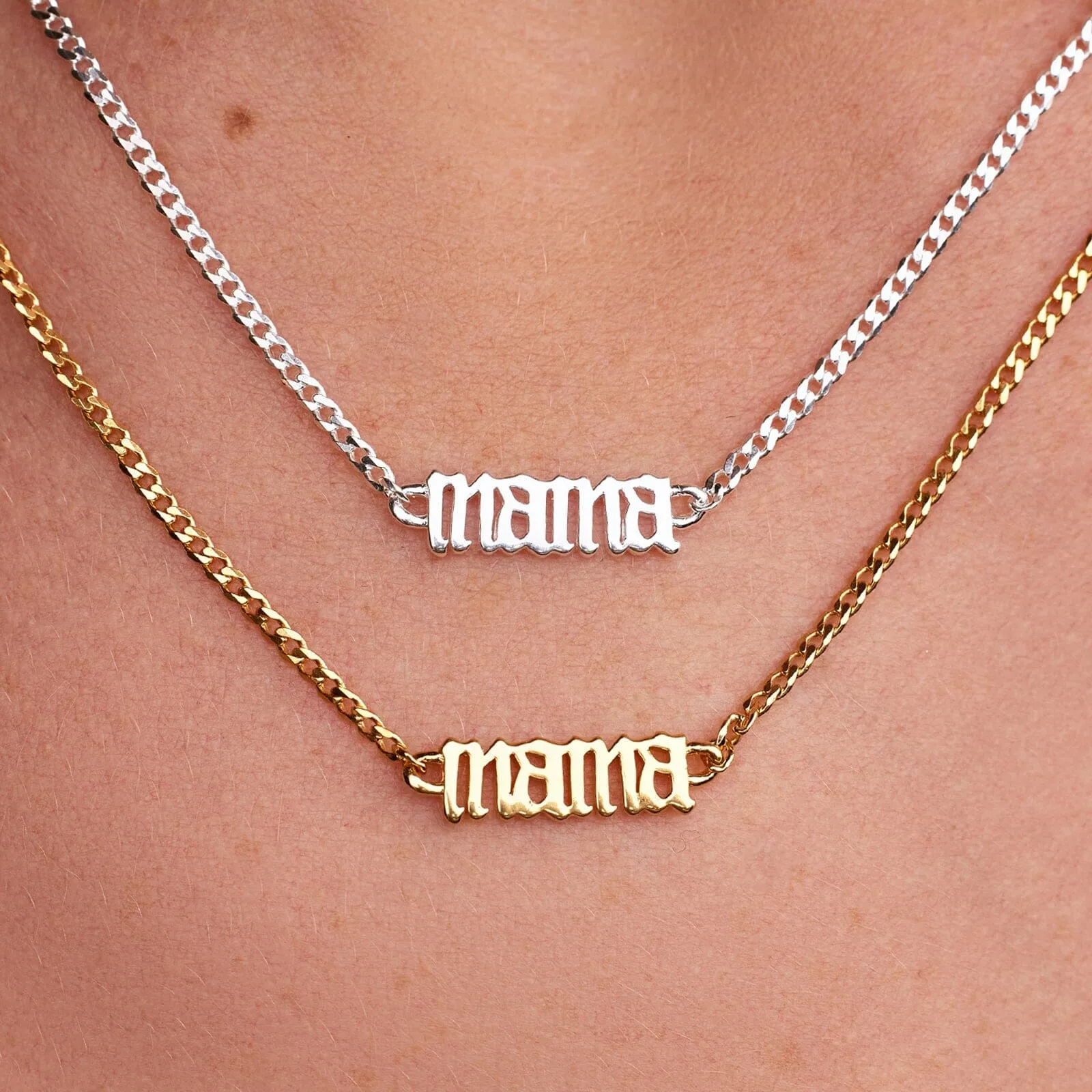 Mama Curb Chain Choker