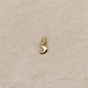 Mini Crescent Moon Charm