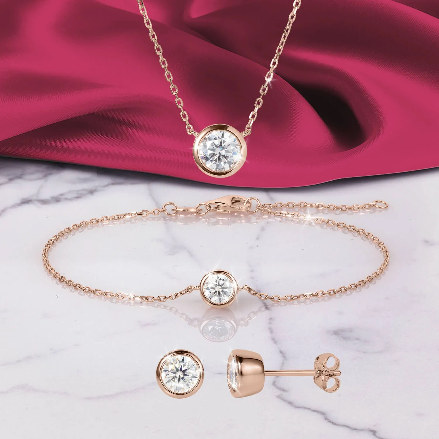 Moissanite Blush Collection