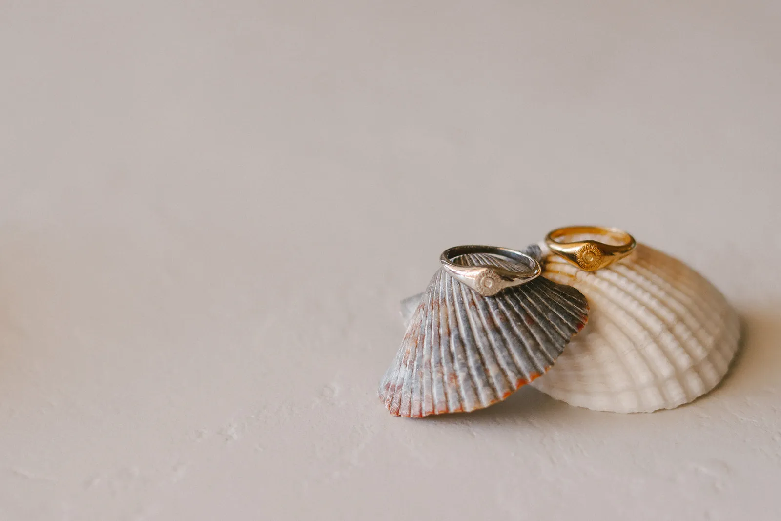 Ocean of Grace Ring in Vermeil