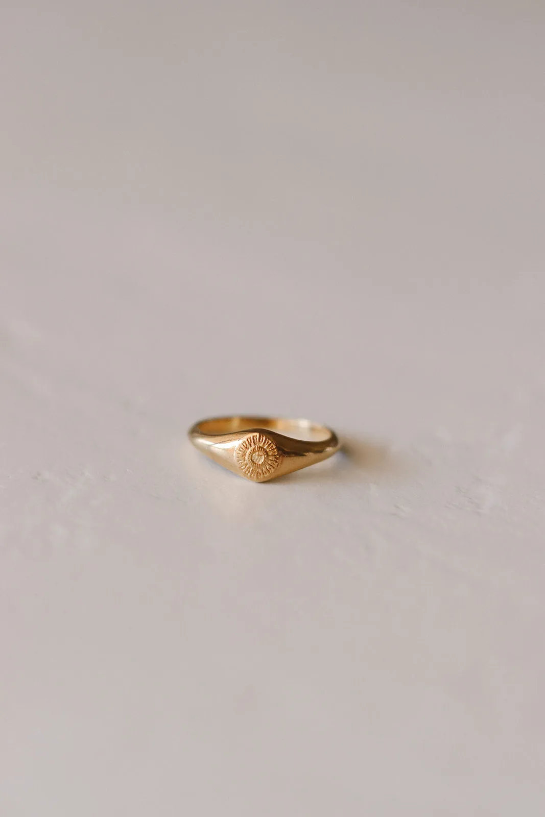 Ocean of Grace Ring in Vermeil