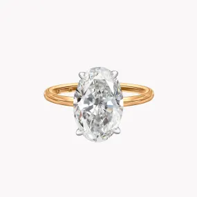 Oval Cut Solitaire Engagement Ring