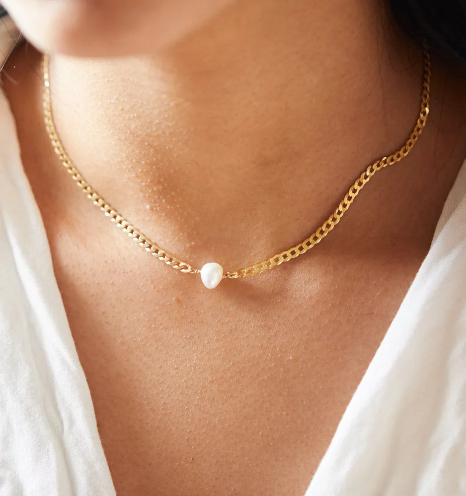 Pearl Choker Necklace