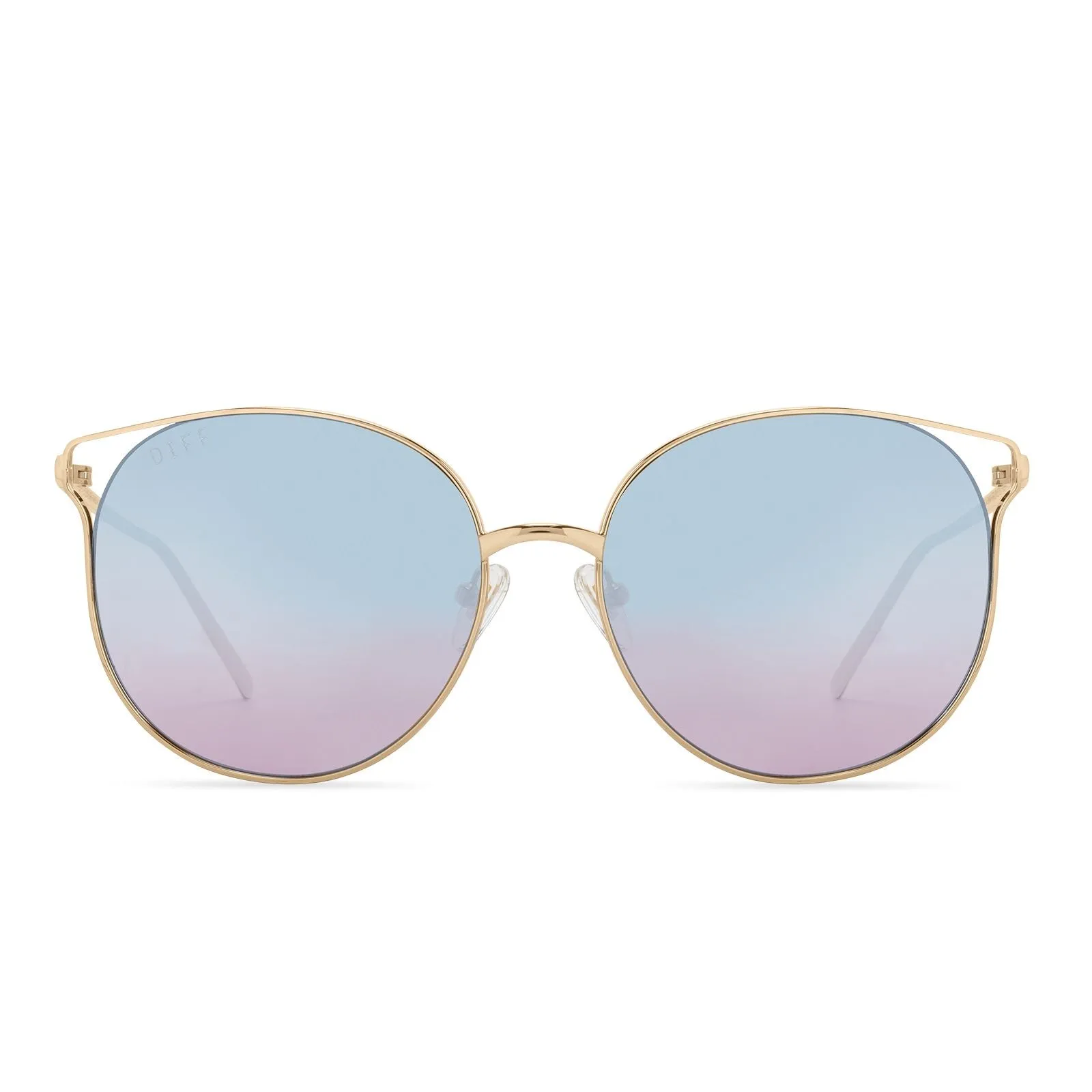 Rory Gold Blue to Lavender Flash Sunglasses