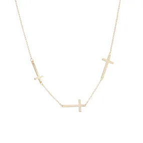 Sideways Cross Choker