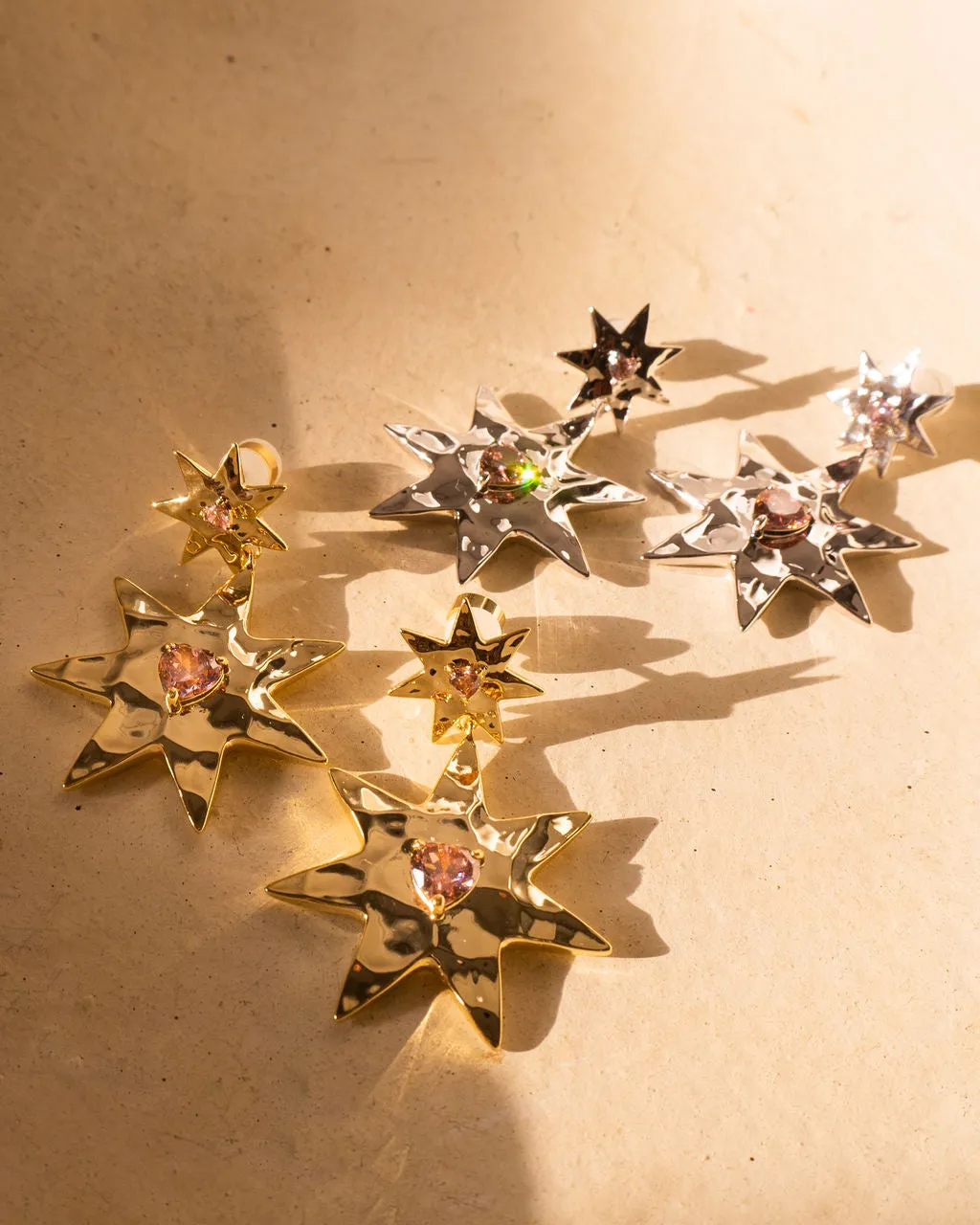 Elegant Starry Statement Earrings for Dazzling Evening Looks