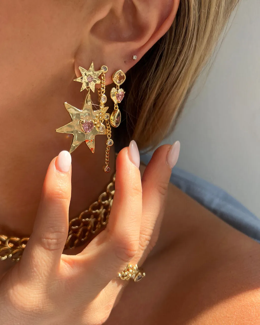 Elegant Starry Statement Earrings for Dazzling Evening Looks