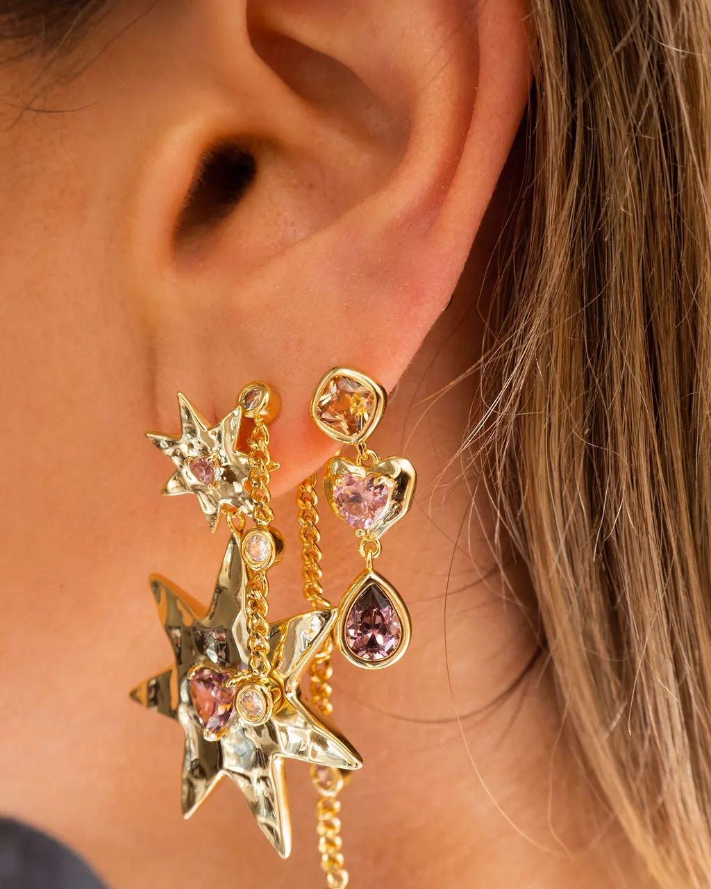 Elegant Starry Statement Earrings for Dazzling Evening Looks