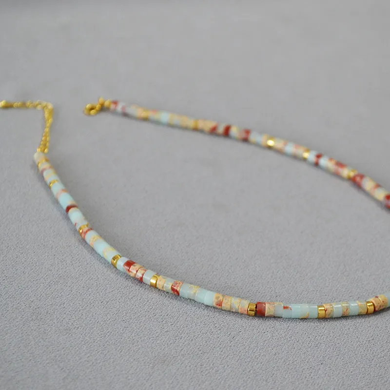 Turquoise Bead Necklace