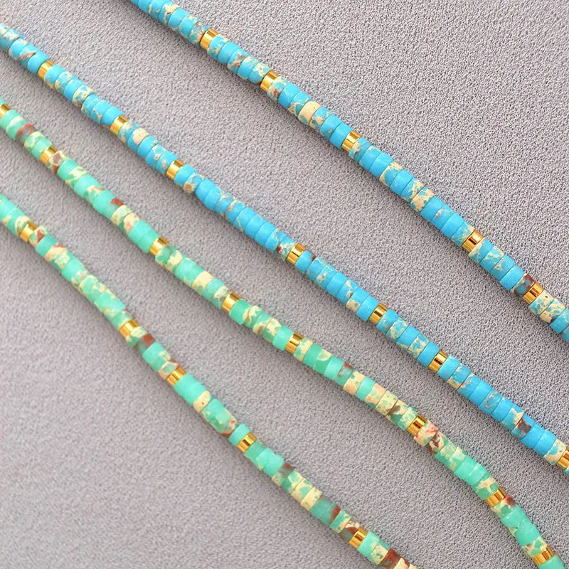 Turquoise Bead Necklace