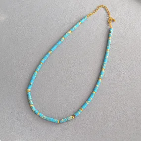 Turquoise Bead Necklace