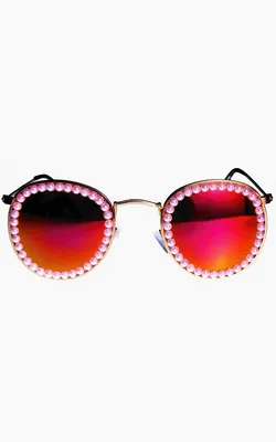 Vic Fire Pink Sunglasses