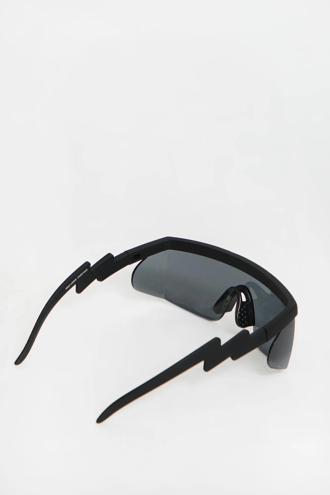 West49 Black Shield Sunglasses