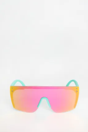 West49 Square Shield Sunglasses