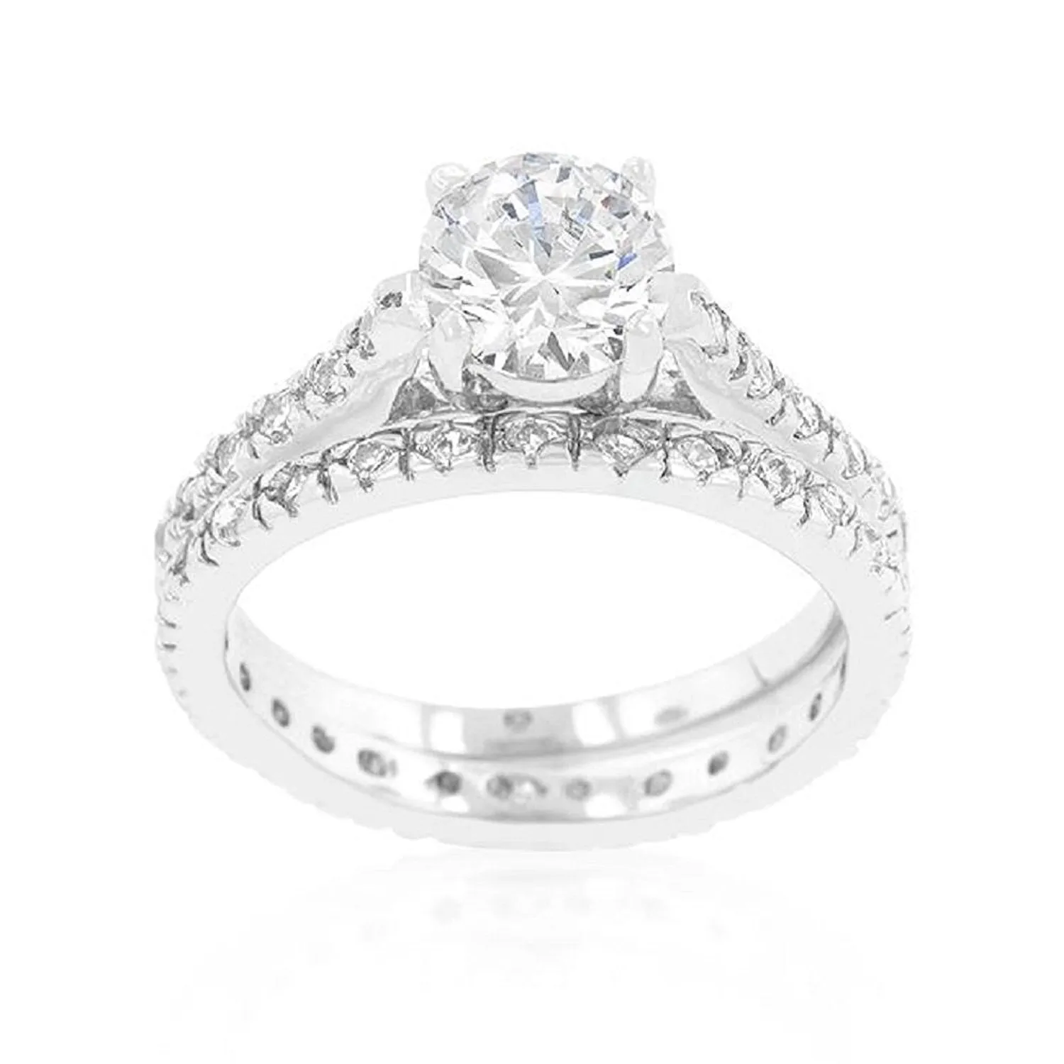 WildKlass Glistening Engagement Ring Set