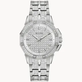 Women's Bulova Crystal Watch Octava 96L305