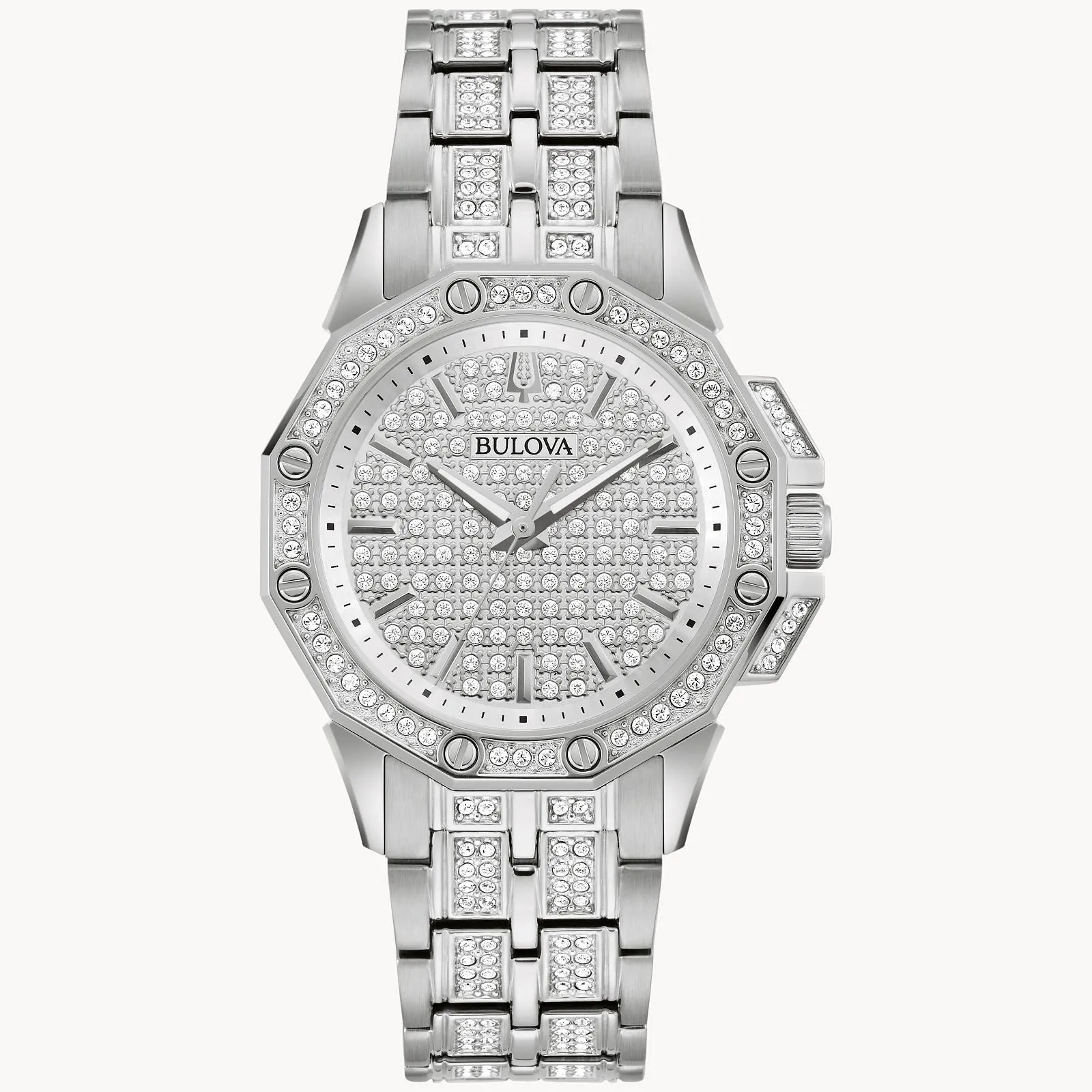 Women's Bulova Crystal Watch Octava 96L305