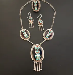 Zuni Vintage Beverly Etsate Necklace Set - 17.5 Long